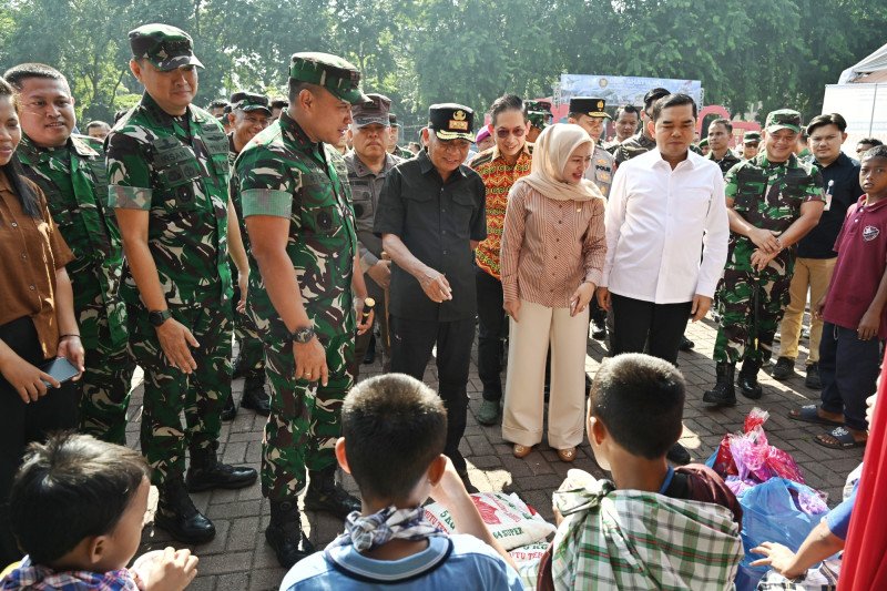 Wagub Sumut Apresiasi Kegiatan Bakti Sosial HUT ke-80 TNI
