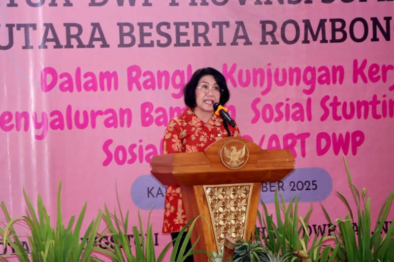 Ketua DWP Sumut Ajak Pengurus di Kepulauan Nias Perkuat Peran ke Masyarakat