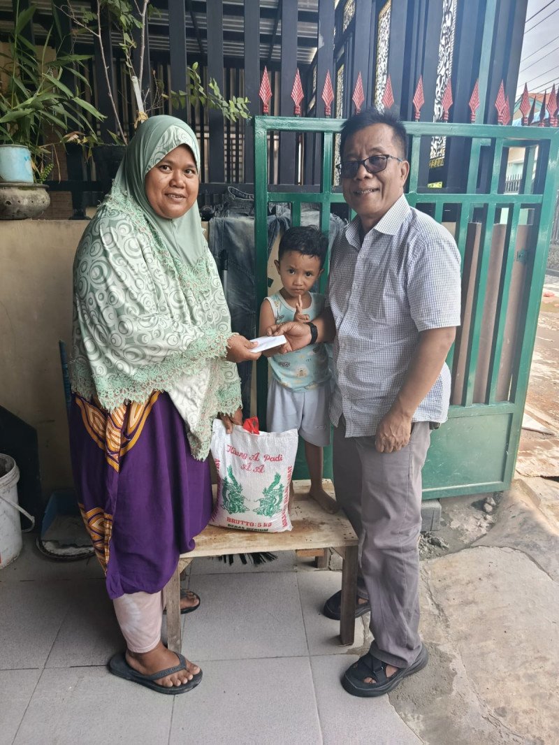 BAKOPAM Sumut Gelar Jumat Berkah, Salurkan Santunan untuk Janda di Medan dan Deliserdang