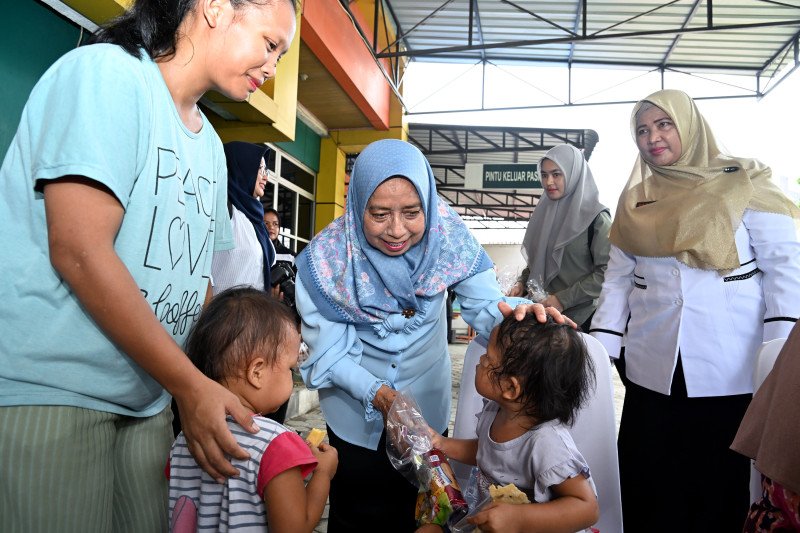PKK Sumut dan Dinas Kesehatan Kolab Gelar Imunisasi Zero Dose
