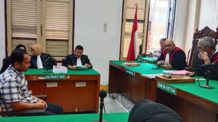 Eks Polisi Polda Sumut Bayu Dituntut 8 Tahun Penjara, Peras 12 Kepala Sekolah Rp4,7 Miliar