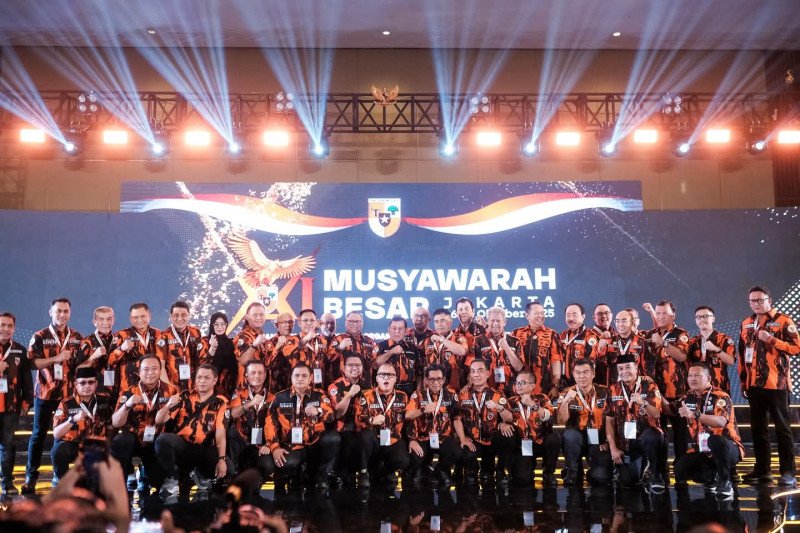 Ijeck Hadiri Mubes XI Pemuda Pancasila, Tegaskan Dukungan untuk Japto dan Komitmen Dukung Pemerintahan Prabowo–Gibran