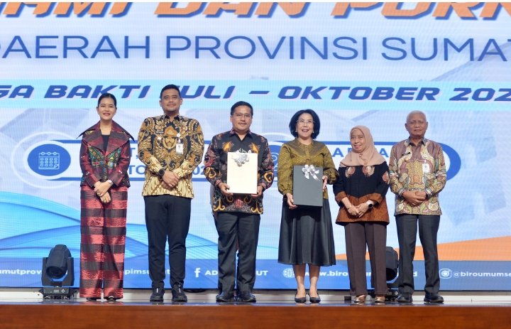 Sekdaprov Sumut Purna Tugas, Gubernur Bobby dan Wagub Surya Apresiasi Pengabdian Togap Simangunsong