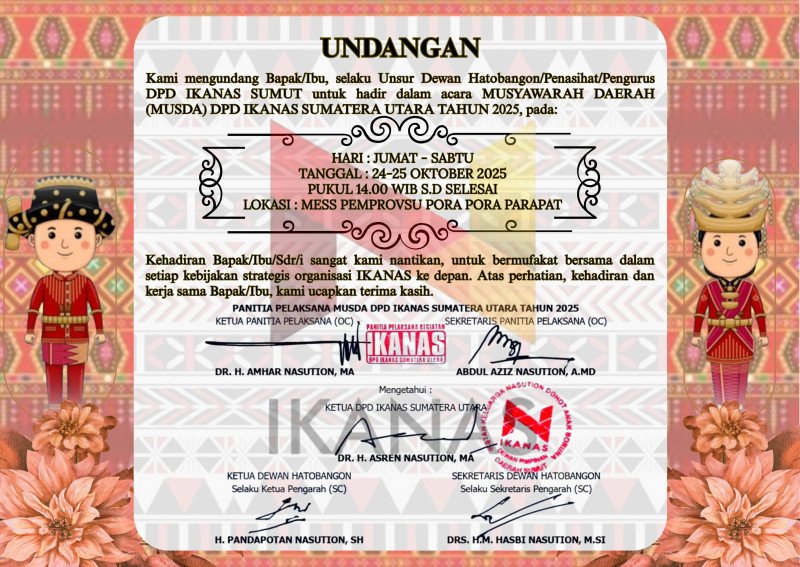 DPD IKANAS Sumut Gelar MUSDA 2025 di Parapat, Bahas Arah Strategis Organisasi