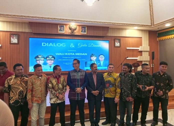 Dialog & Gala Dinner Bersama Wali Kota dan Wakil Wali Kota Medan Jelang Musda JMSI