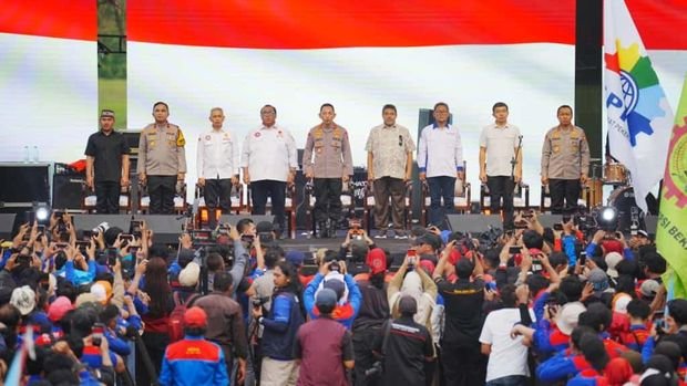 Dukung Program Pemerintah, Kapolri: Buruh dan Polri Bersinergi Jaga Stabilitas Kamtibmas