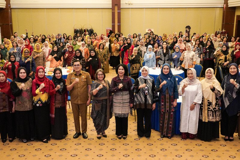 Ketua DWP Sumut Buka Workshop Kewirausahaan,  Dorong Anggota Tingkatkan Semangat dan Kreativitas Berwirausaha