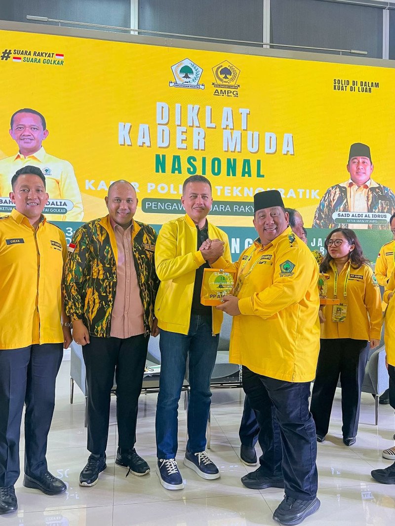 Diklat Kader Muda Nasional PP AMPG Resmi Dibuka, Ketum Partai Golkar Bahlil Lahadalia Hadir Beri Motivasi