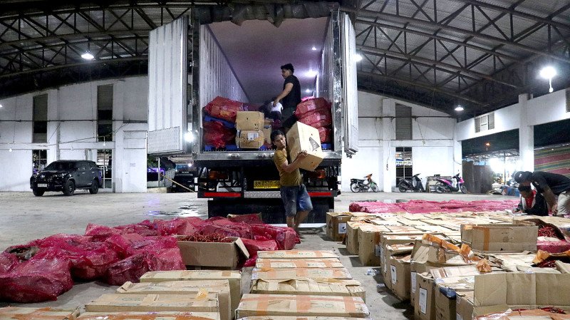 50 Ton Cabai Merah dari Jawa Didistribusikan Jaga Stabilitas Harga