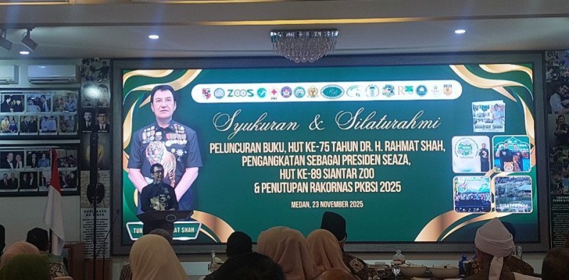 Rahmat Shah Rayakan Milad ke-75, Peluncuran Buku, dan Pengangkatan sebagai Presiden SEAZA