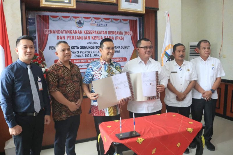 Pemko Gunungsitoli dan Bank Sumut Perkuat Sinergi Pengelolaan Keuangan Daerah