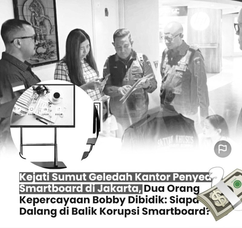Kejati Sumut Geledah Tiga Kantor Perusahaan di Jakarta, Usut Dugaan Korupsi Smartboard di Tebing Tinggi dan Langkat