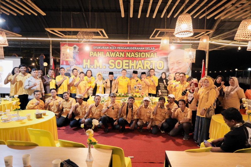 MKGR Simalungun Bersama Darma Putra Rangkuti Gekar Syukuran Atas Gelar Pahlawan HM Soeharto