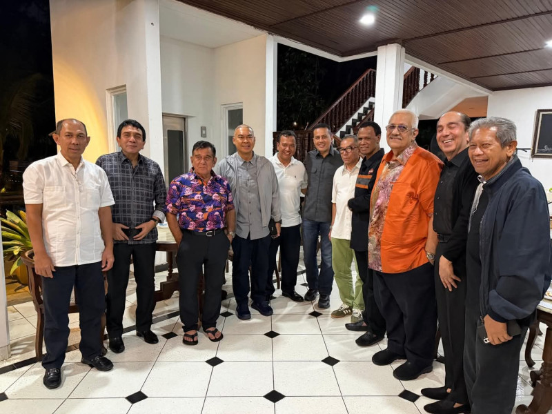 Ketua MPW Pemuda Pancasila Sumut Hadiri Syukuran Milad Japto Soerjosoemarno