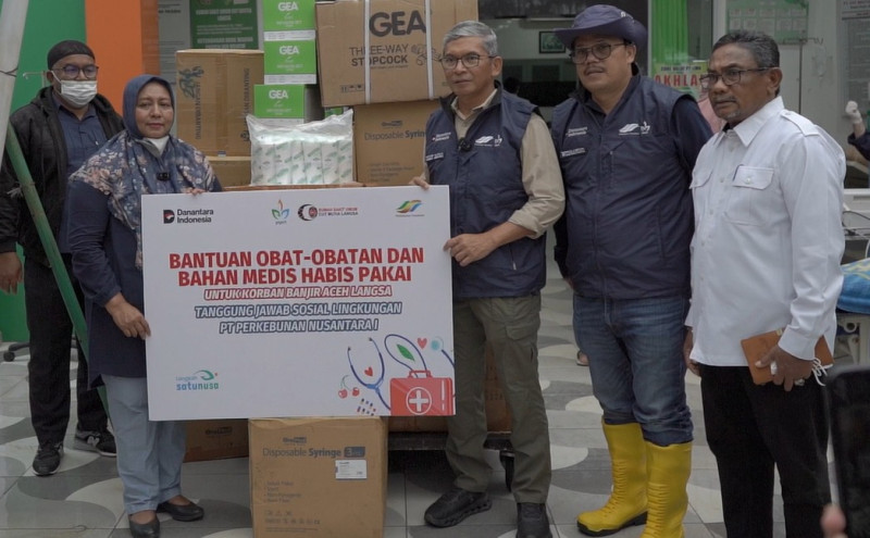 PTPN I Kirim Dua Tim Tanggap Darurat Bantu Korban Banjir Aceh