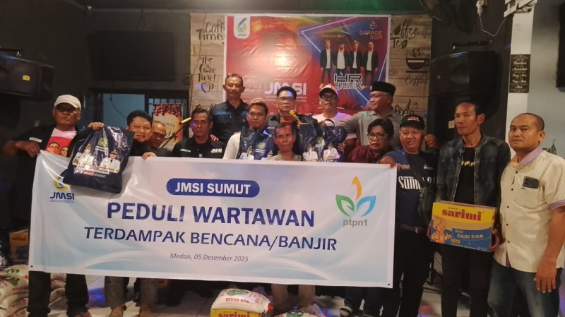 JMSI Sumut Gelar Celebration Night dan Donasi Untuk Bantuan untuk Wartawan dan Masyarakat Terdampak Bencana