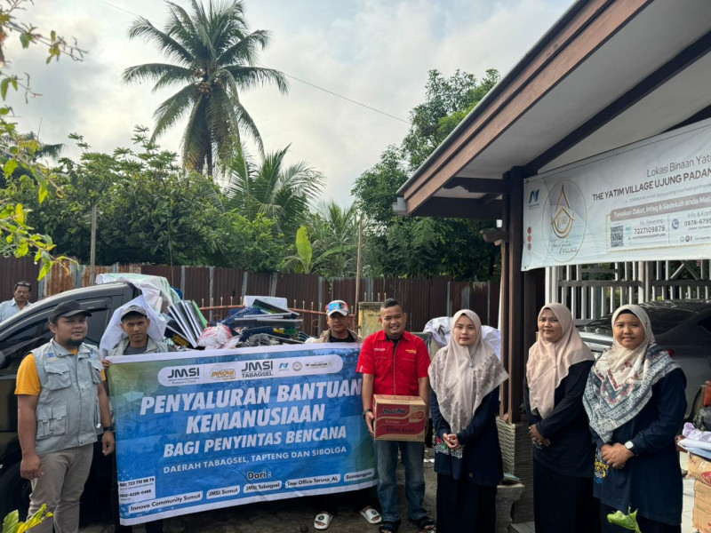 Komunitsa Innova, Chapter Sumut, JMSI Sumut dan Kantor Hukum Taruna AL Salurkan Donasi untuk Korban Banjir di Tabagsel, Tapteng dan Sibolga