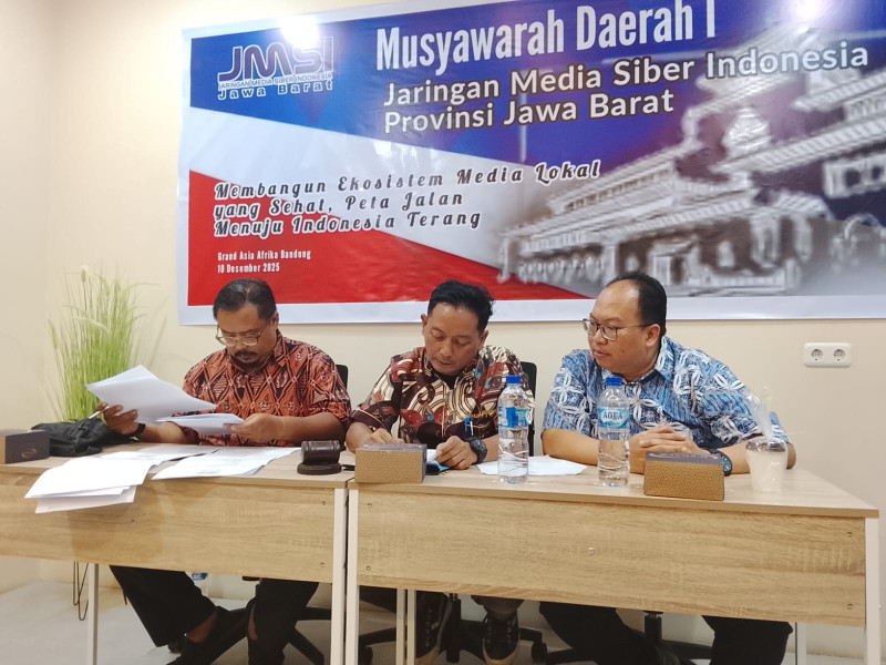 Musda 1 Jaringan Media Siber Indonesia Pengda Jabar Yang Demokratis Menjadi Role Model JMSI Nasional