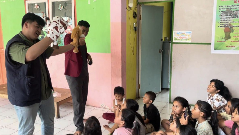 Merajut Asa Ditengah Luka, FK UISU Pendampingan Psikososial PKM Fase Tanggap Darurat di Sibolga dan Sekitarnya