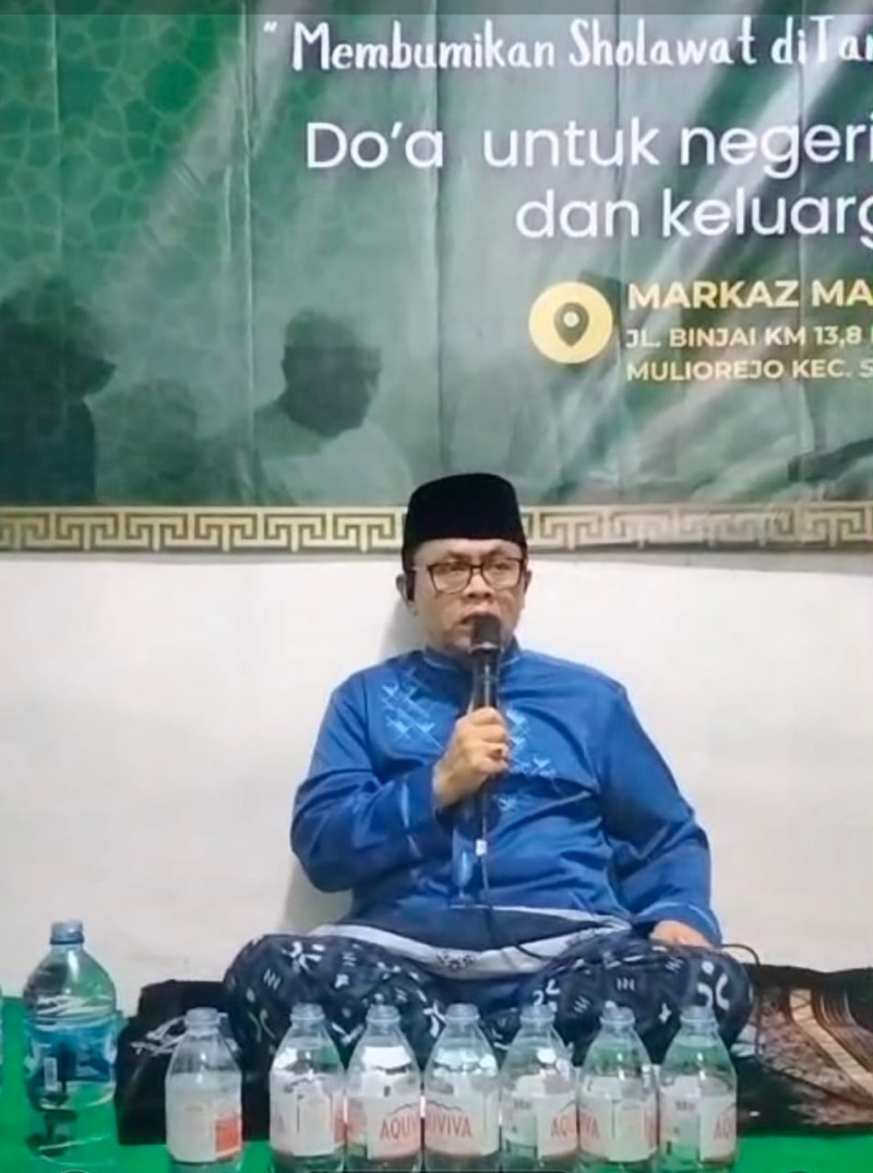 Majelis Sholawat Ahlul Kirom bersama Polda Sumatera Utara Panjatkan Dikir dan Doa Akhir Tahun 2025 Bersama Ratusan Jama'ah