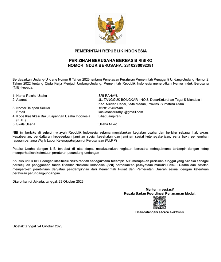 Bengkel Las Maju Jaya Tangguk Bongkar Ditegaskan Telah Memiliki Izin Usaha