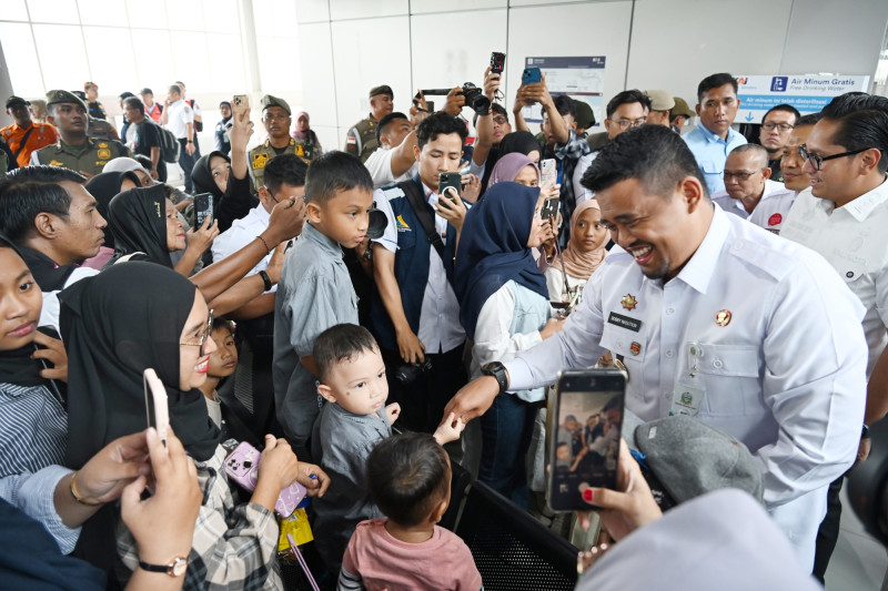 Gubernur Bobby Nasution Tinjau Kesiapan Sarana Transportasi Mudik Nataru