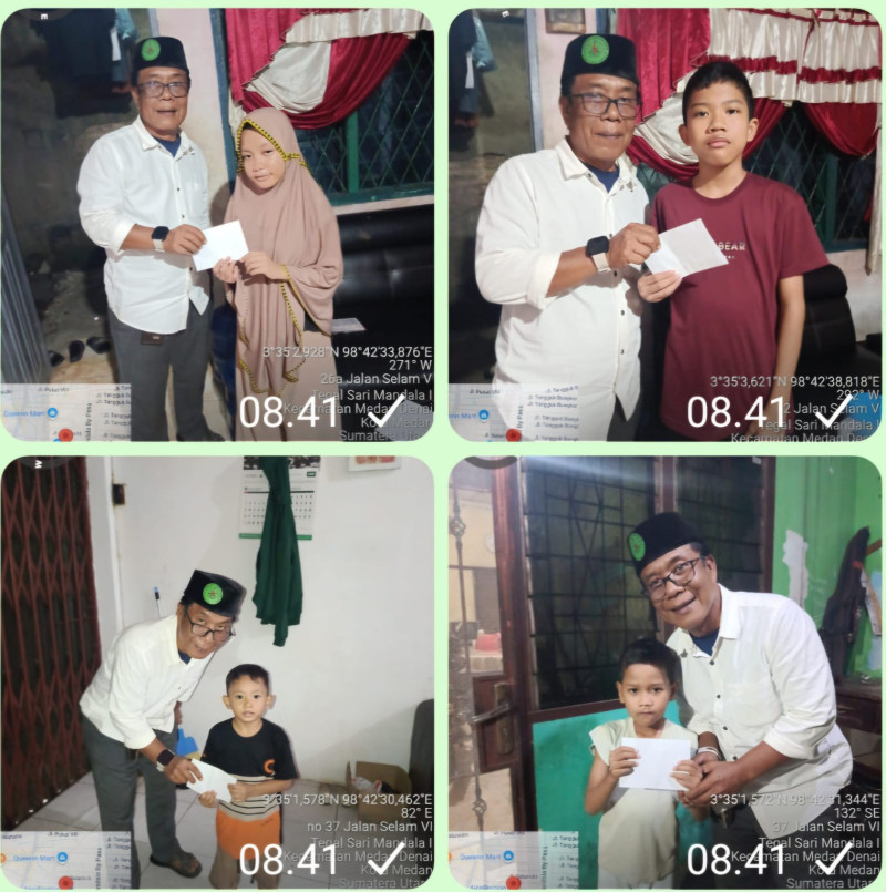 BAKOPAM Sumut Gelar Jum&rsquo;at Berkah, Santuni Anak Yatim di Awal Tahun 2026