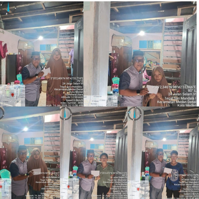 BAKOPAM Sumut Gelar Jum&rsquo;at Berkah, Santuni Anak Yatim dan Anak Asuh