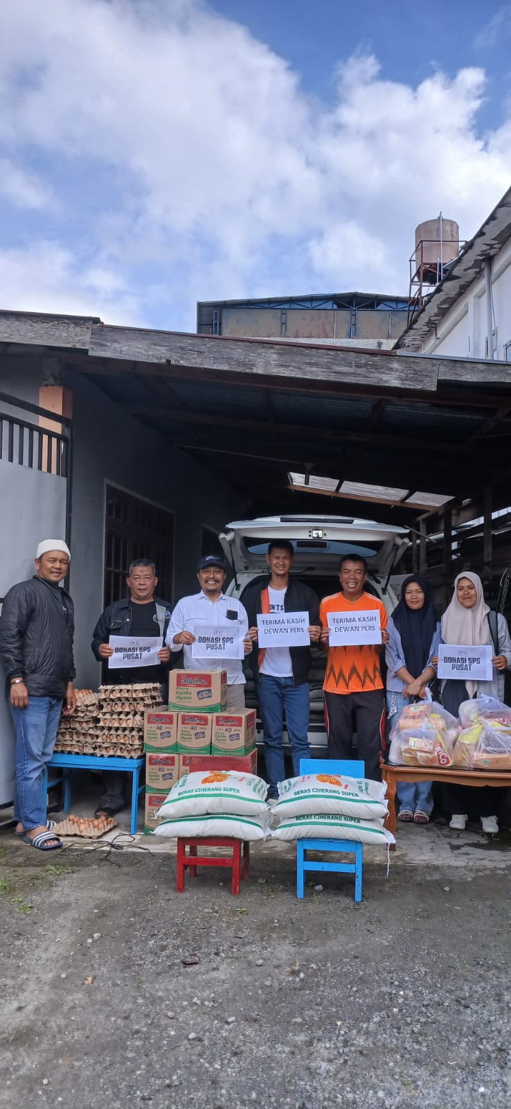 SPS Salurkan Bantuan Dewan Pers untuk Wartawan di Dataran Tinggi Aceh