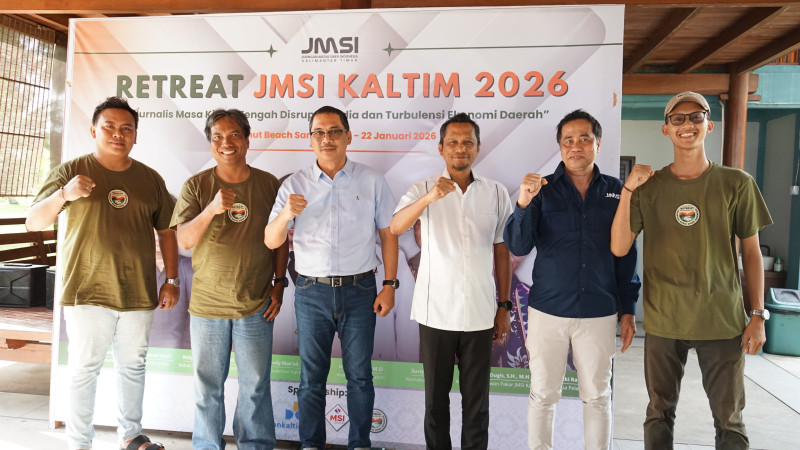 Di Retreat JMSI Kaltim, Faisal Tekankan Peran Jurnalis di Tengah Disrupsi Media