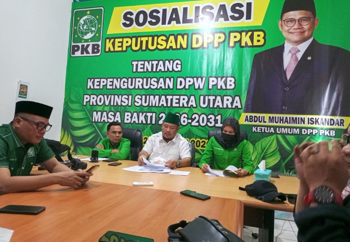 DPW PKB Sumut Buka Pendaftaran Bakal Calon Ketua DPC se-Sumatera Utara Mulai 8 Maret