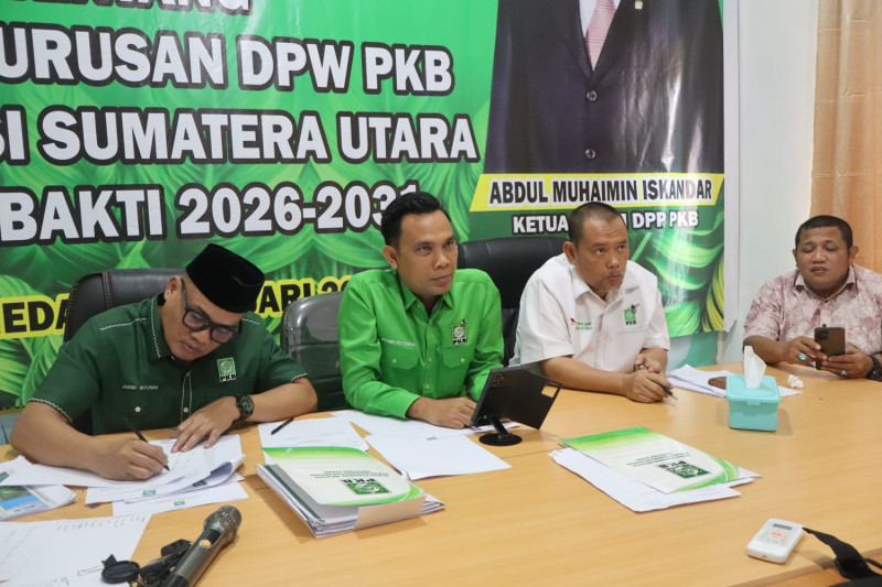 DPW PKB Sumut Tegaskan Pembentukan Tim 5 Sesuai SK DPP, Muniruddin Ritonga : Penjaringan Dilakukan secara internal maupun eksternal