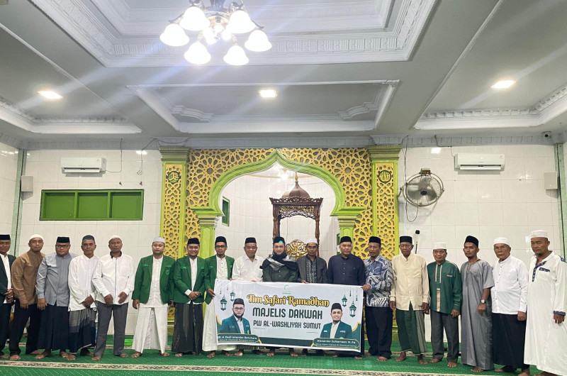PW Al Washliyah Sumut Gelar Safari Ramadhan 1447 H di Sergai
