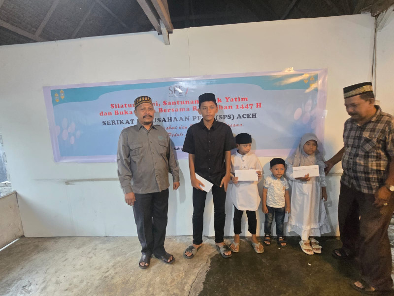 SPS Aceh Gelar Buka Puasa Bersama dan Santuni Anak Yatim