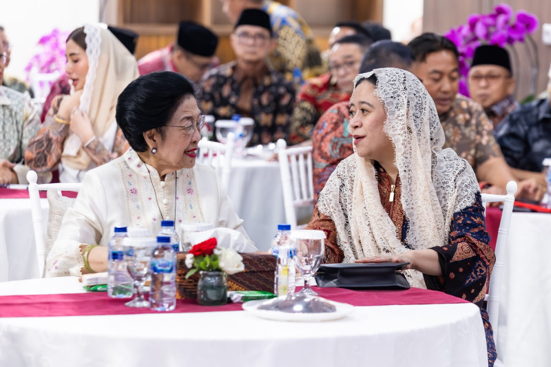 Ketua DPR RI Puan Maharani Berbuka Puasa Bersama Ketua Umum PDI Perjuangan Megawati Soekarnoputri dan Anggota Fraksi PDIP DPR RI, Suasana Hangat Perku