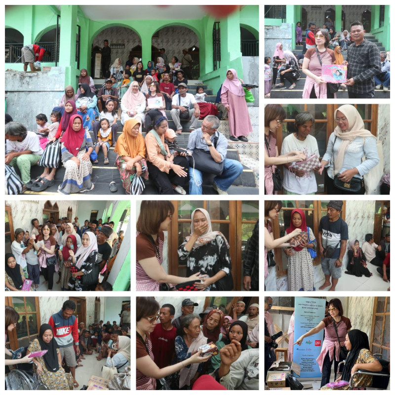 Peluncuran 100 CTFP Happiness Golden Hope di Tengah Tanah Bergerak: 6 Kartini Bantargadung Hadirkan Harapan