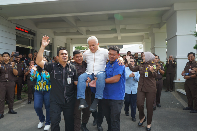 Harli Siregar Tinggalkan Warisan Akhiri Tugas Sebagai Kajati Sumut