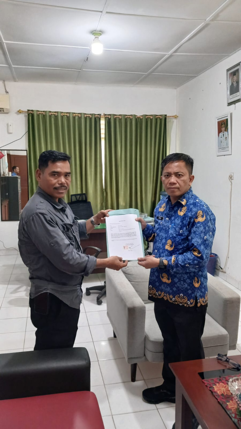 Kepala UPTD Wilayah I Stabat Apresiasi Pemilik Lahan Kembalikan Kawasan Hutan Lindung Kepada Pemerintah