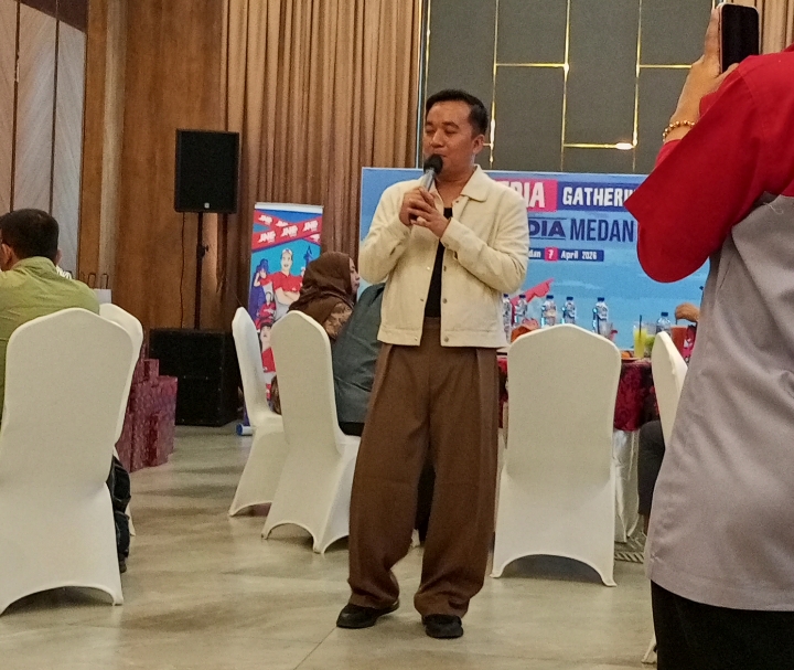 JNE Gelar Media Gathering Bersama Insan Pers Medan dan Silangit Bertabur Hadiah