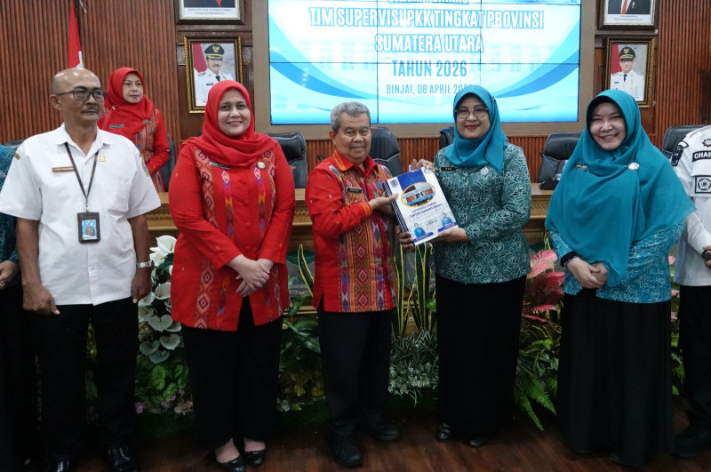 Supervisi PKK Sumut di Binjai, Dorong Sinergi dan Digitalisasi untuk Sukseskan 10 Program Pokok