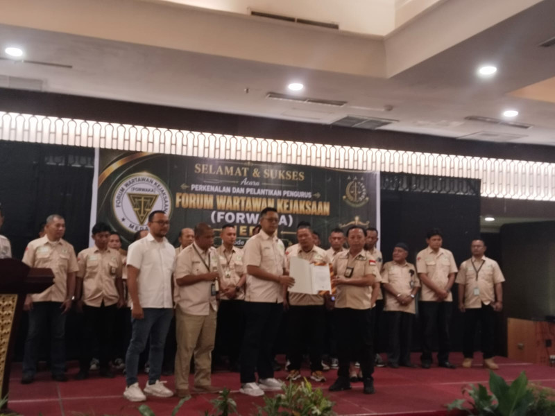 Pelantikan Pengurus FORWAKA Medan Periode 2026&ndash;2028, Irfandi : Perkuat Sinergi Pers dan Aparat Penegak Hukum
