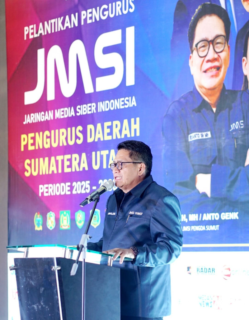 Ketua JMSI Sumut Tegaskan Peran Pers Jaga Stabilitas di Tengah Krisis Informasi