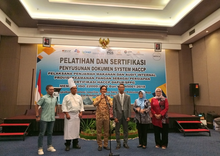 Pasatama Institute Dorong Sertifikasi HACCP untuk Tingkatkan Keamanan Pangan