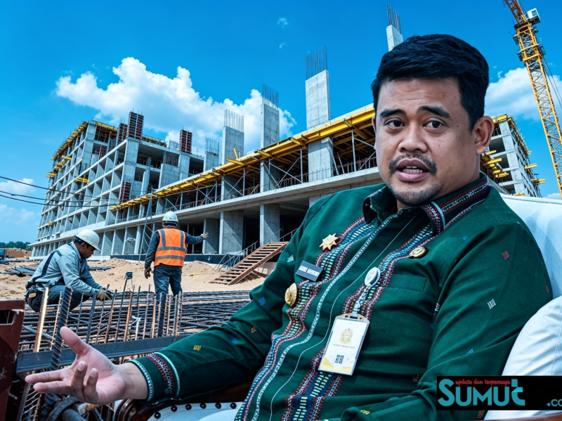 Bobby Nasution Tolak Proyek Rp 484 Miliar, Dinilai Tak Masuk Akal