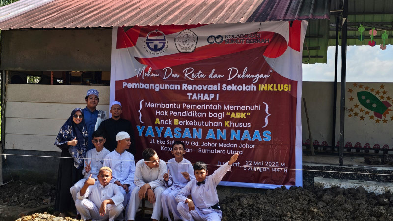 Yayasan An Naas Fokus Bangun Sekolah Inklusi, Wujudkan Hak Pendidikan Anak ABK