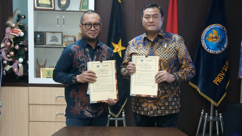 Maxim Jalin Kerja Sama Strategis dengan BNN Provinsi Sumatera Utara, Dukung Kampanye Anti Narkoba