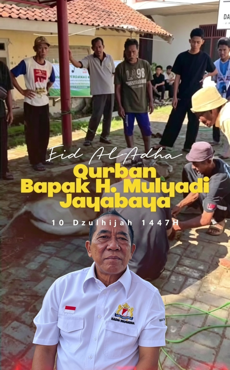 Abah JB Sebar 124 Hewan Kurban untuk Warga Lebak pada Idul Adha 1447 H