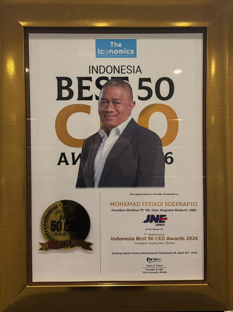Mohamad Feriadi Soeprapto Raih Indonesia Best 50 CEO Awards 2026