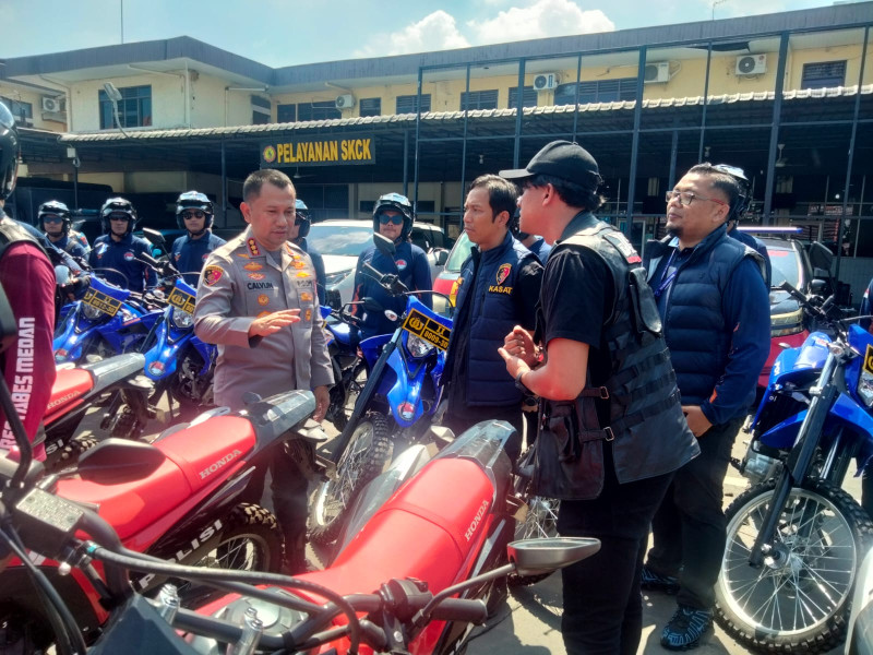 36 Hari, Polrestabes Medan Ungkap 123 Kasus Jalanan dan Bongkar 8 Gudang Penampungan Motor
