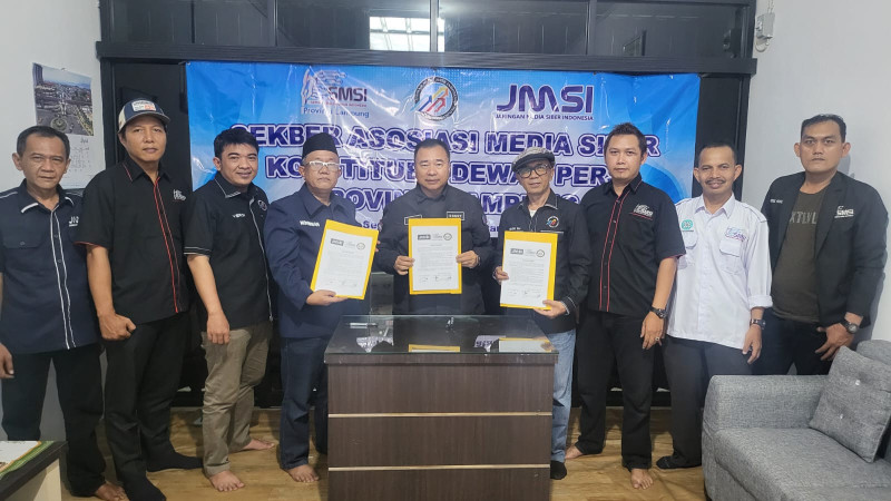 Sekber 3 Konstituen Dewan Pers Tandatangan Fakta Integritas